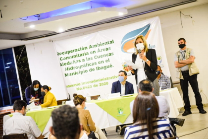 “Manos al agua, cuencas para la gente” el proyecto que recuperará 17quebradas en Ibagué.