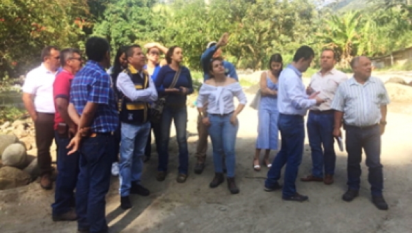 Se evalúan medidas frente a la problemática de La Vega, en el Cañón del Combeima