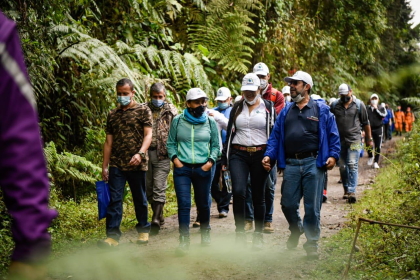 Empresarios, instituciones y entidades públicas se metieron en las entrañas del Combeima.
