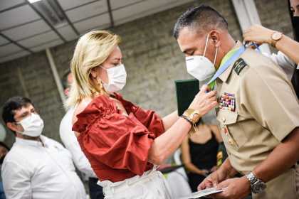 Cortolima reconoce a grupos especiales del Ejército Nacional y de la Policia de Ibagué y del Tolima