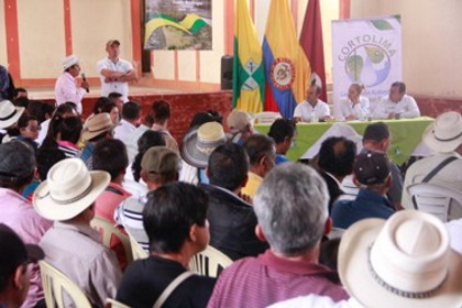 Cinco municipios del Tolima serán beneficiarios del programa 'Agricultura Inteligente' que busca la tecnificación en el campo