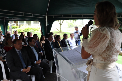 En el Jardín Botánico de la UT se cumplió acto de nombramiento de los nuevos directivos de Cortolima