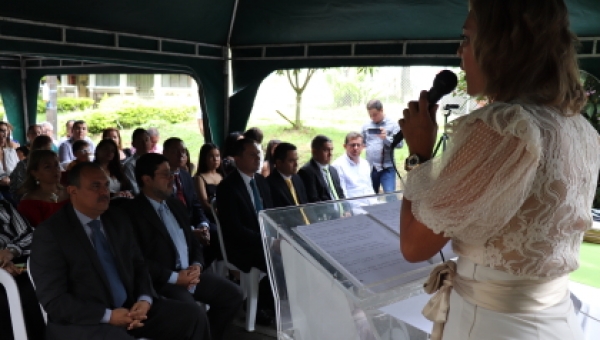 En el Jardín Botánico de la UT se cumplió acto de nombramiento de los nuevos directivos de Cortolima