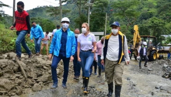 Se realizarán obras de mitigación en la quebrada Bellavista, Cañón del Combeima