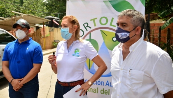 Colector La Madroñala de Melgar presenta un avance del 65 por ciento en sus obras