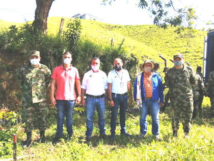 Inició programa de reforestación en los municipios de Fresno y Herveo