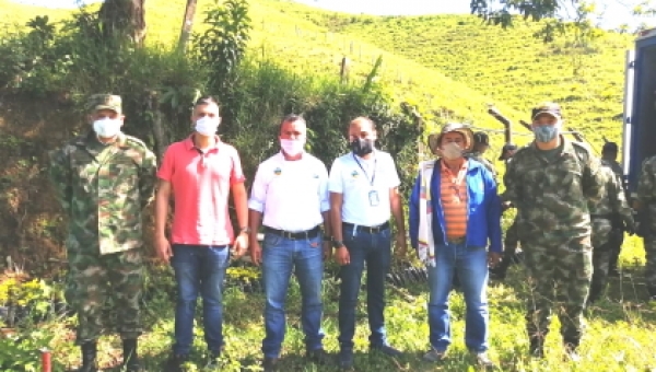 Inició programa de reforestación en los municipios de Fresno y Herveo