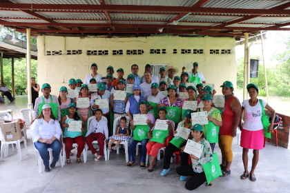 Cortolima y la comunidad de Yavi y Pocharco una sola familia en pro de la conservación