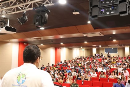Cortolima celebró el día de la Capa de Ozono con la entrega de un Punto de Medición de material particulado en El Espinal