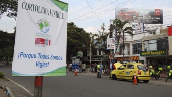 Con medición de gases y de ruido se vincula Cortolima al Día sin carro y moto en Ibagué