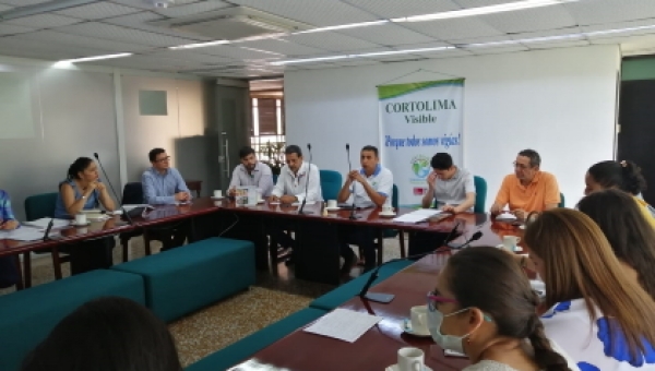 Las inquietudes de la comunidad del bosque de Galilea son prioridad para Cortolima