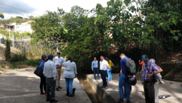 Cumplida inspección de las obras de los Cerros Noroccidentales de Ibagué