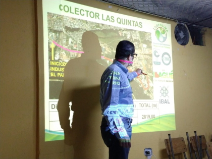 Socializada la comunidad en influencia a las obras de los colectores "Quintas y Ferrocarril"