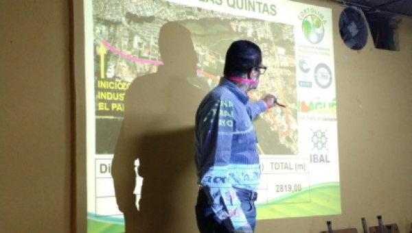 Socializada la comunidad en influencia a las obras de los colectores "Quintas y Ferrocarril"