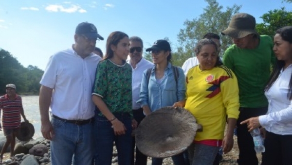 La Institucionalidad comprometida con la minería artesanal de Chaparral