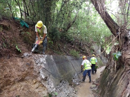 Las obras de mitigación de los Cerros Noroccidentales soportaron la primera temporada de más lluvias