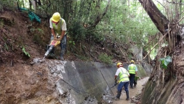 Las obras de mitigación de los Cerros Noroccidentales soportaron la primera temporada de más lluvias