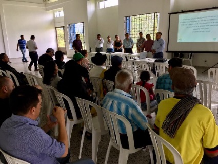 CORTOLIMA socializó el Estudio Hidrológico e Hidráulico de la Quebrada “El Botadero” en Villarrica