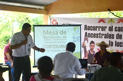 Cabildos indígenas del Sur del Tolima conocen cifras y logros ambientales