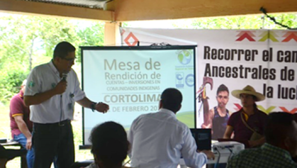 Cabildos indígenas del Sur del Tolima conocen cifras y logros ambientales