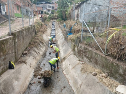 Avanza el mantenimiento de las obras de los Cerros del Norte