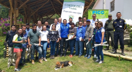 La J.A.C del corregimiento de “Juntas” se comprometió en defender la Reserva Forestal Alto Combeima