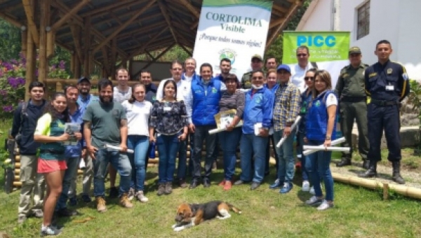 La J.A.C del corregimiento de “Juntas” se comprometió en defender la Reserva Forestal Alto Combeima