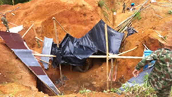 CORTOLIMA y autoridades departamentales continúan frenando la minería ilegal