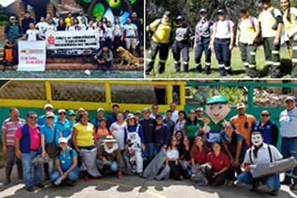 Jornada de limpieza en la Reserva "Alto Combeima es un deber de todos