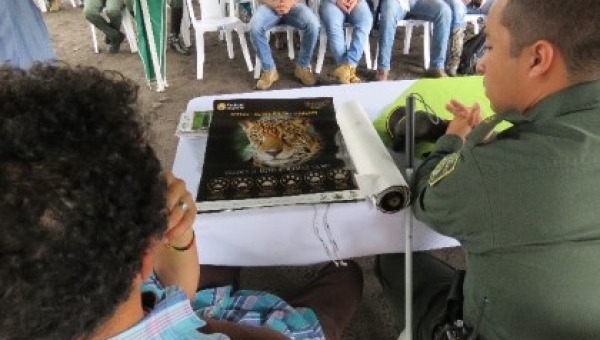 Mariquiteños firman pacto de conservación del Jaguar