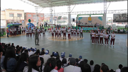 Cortolima se adelantó a la celebración del Día Mundial de la preservación de la Capa de Ozono en Dolores