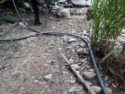 Cortolima sigue realizando control a la minería ilegal, esta vez en el norte del departamento