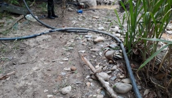 Cortolima sigue realizando control a la minería ilegal, esta vez en el norte del departamento
