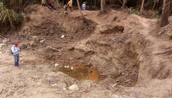 Cortolima no para en el control a la minería ilegal en el Tolima