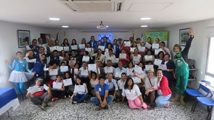 Moradores del cañón Combeima decidieron a través del PICC convertirse en gestores ambientales