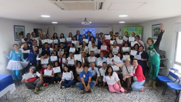 Moradores del cañón Combeima decidieron a través del PICC convertirse en gestores ambientales