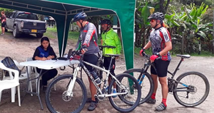 114 visitantes al Cañón del Combeima recibieron información en el puesto de registro del PICC