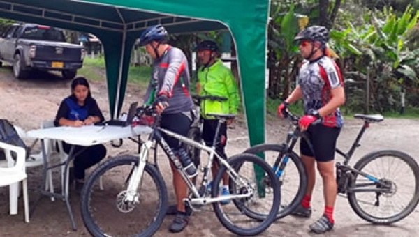 114 visitantes al Cañón del Combeima recibieron información en el puesto de registro del PICC