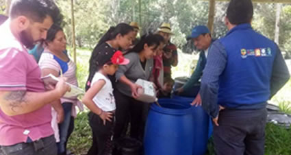 El PICC ha instalado 4 biofábricas en el Cañón del Combeima