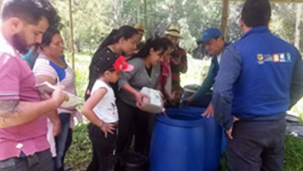 El PICC ha instalado 4 biofábricas en el Cañón del Combeima