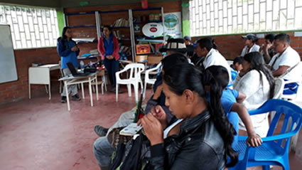 Socializado El Proyecto Páramos Biodiversidad y Recursos Hídricos en los Andes del Norte a la comunidad indígena Nasa “Las Mercedes”