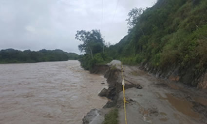 Instituciones se articulan para atender las consecuencias del invierno en Ataco