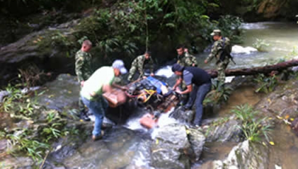 Nuevo golpe a la minería ilegal propina Cortolima y Ejército en Armero – Guayabal.