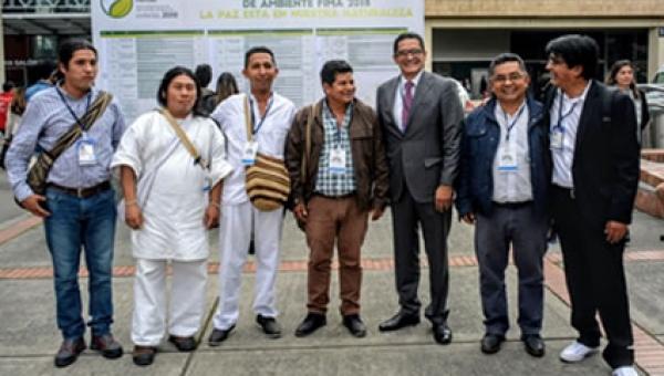 Cortolima empezó con pie derecho su participación en la Feria Internacional de Medio Ambiente 2018