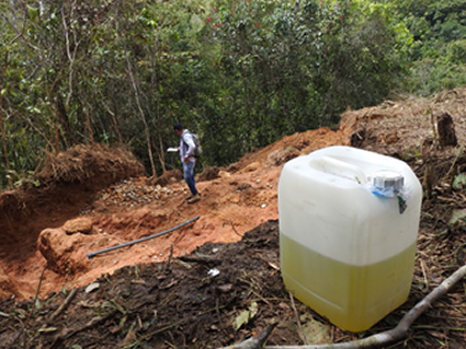 Autoridades intensifican operativos en contra de la minería ilegal en el Tolima