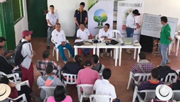 Concertada inversión ambiental 2018 con actores de la cuenca del Río “Amoyá”