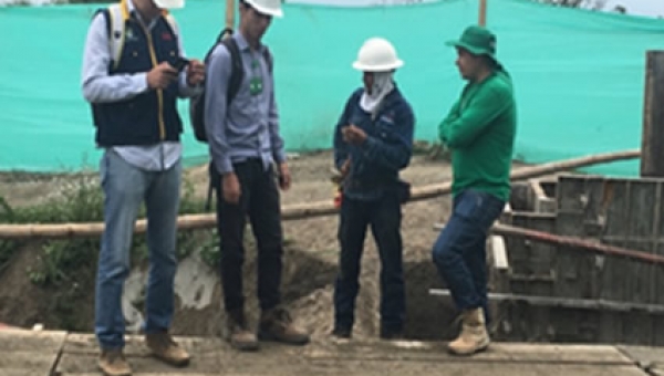 VISITA DE INSPECCIÓN A OBRAS DE CORTOLIMA EN NATAGAIMA