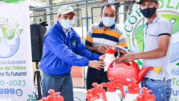 Cortolima avanza en sus implementaciones en el municipio de Villahermosa