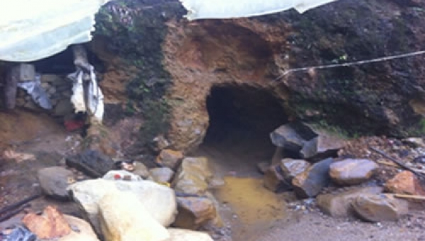 Autoridades destruyen mina ilegal de oro a 3800 m.s.n.v en Ibagué