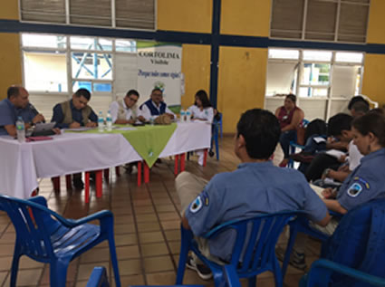 Autoridades desarrollan Jornada de trabajo para la recuperación de predio en zona de Parques Nacionales